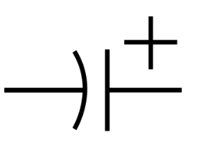 Electrolytic Capacitor Symbol Electrolytic Capacitor Symbol