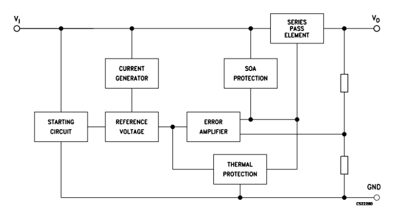 L7805CV Transistor: Pinout, Datasheet and Applications